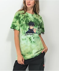 Episode x Jujutsu Kaisen Megumi Box Green Tie Dye T-Shirt