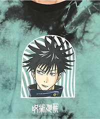 Episode x Jujutsu Kaisen Megumi Green Tie Dye T-Shirt