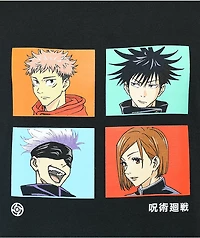 Episode x Jujutsu Kaisen Panels Black T-Shirt