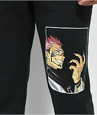Episode x Jujutsu Kaisen Ryomen Sukuna Black Sweatpants