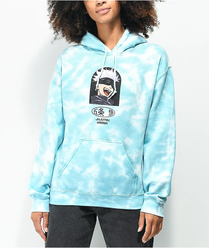 Episode x Jujutsu Kaisen Satoru Blue Tie Dye Hoodie