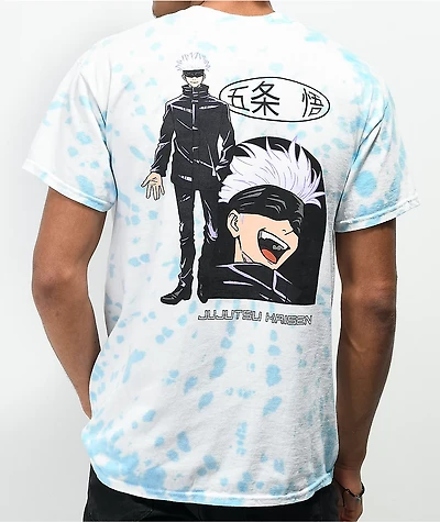 Episode x Jujutsu Kaisen Satoru Blue Tie Dye T-Shirt