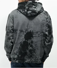 Episode x Jujutsu Kaisen Stacked Black Tie Dye Hoodie
