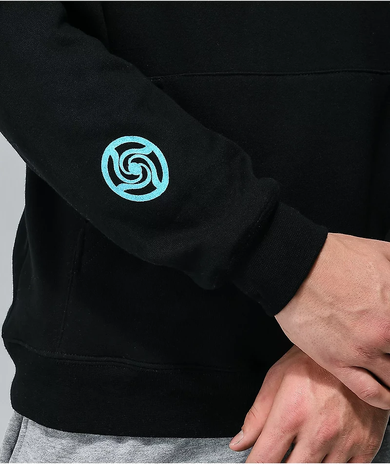 Episode x Jujutsu Kaisen Standing Gojo Black Hoodie