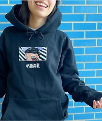 Episode x Jujutsu Kaisen Standing Gojo Black Hoodie