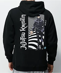Episode x Jujutsu Kaisen Standing Gojo Black Hoodie