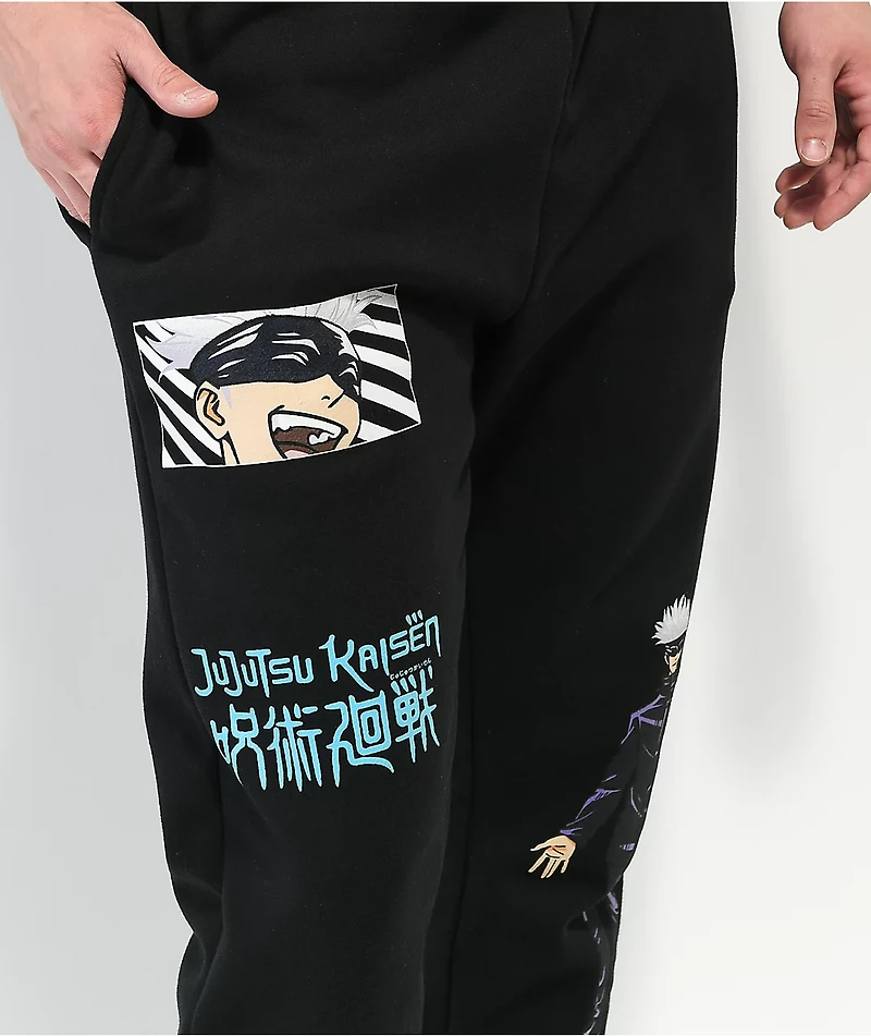 Episode x Jujutsu Kaisen Standing Gojo Black Sweatpants