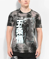 Episode x Jujutsu Kaisen Standing Gojo Black Tie Dye T-Shirt