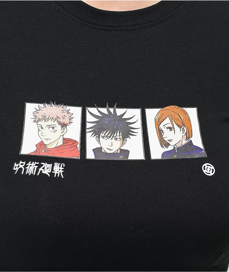 Episode x Jujutsu Kaisen Trio Black Tiny Top