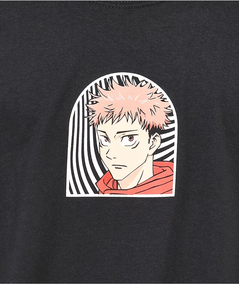 Episode x Jujutsu Kaisen Yuji Black Long Sleeve T-Shirt