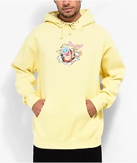 Episode x Ren & Stimpy Happy Joy Yellow Hoodie