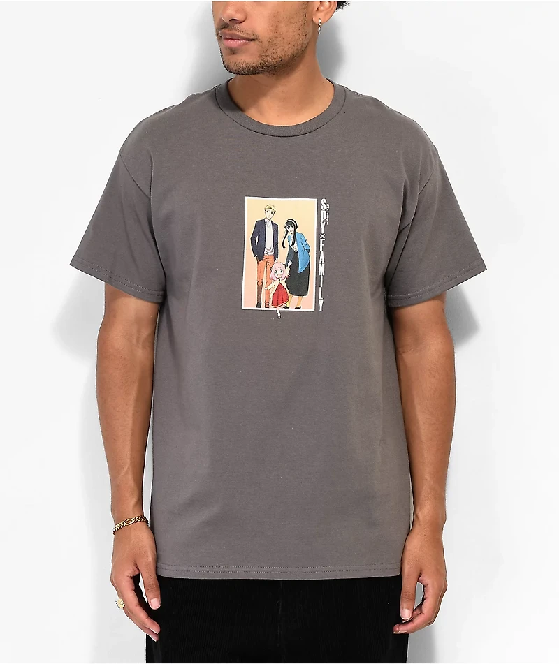 Episode x Spy Family  Charcoal T-Shirt