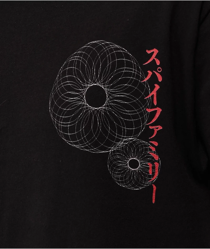 Episode x Spy Family Anya Black T-Shirt