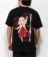 Episode x Spy Family Anya Black T-Shirt