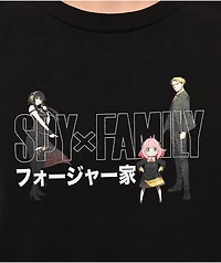 Episode x Spy Family Forger Black T-Shirt