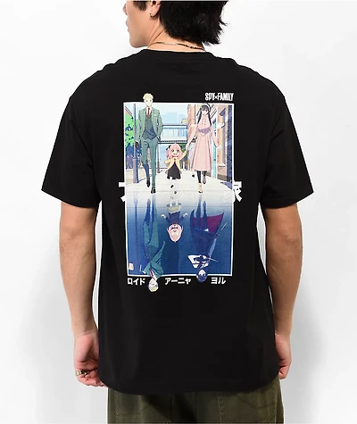 Episode x Spy Family Forger Black T-Shirt