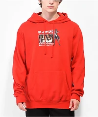 Episode x That Time I Got Reincarnated As A Slime Diablo Stance Red Hoodie
