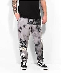 Episode x jujutsu Kaisen Black Tie Dye Sweatpants