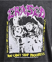 Erased Hardware Black Wash T-Shirt