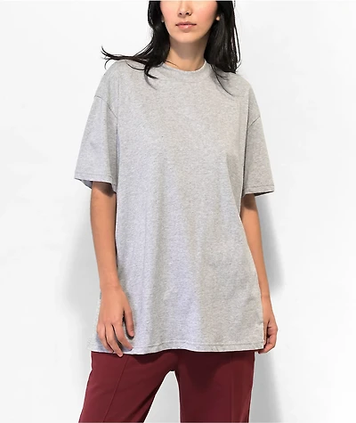 Ervine Grey Drop Shoulder T-Shirt