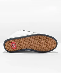 Es Penny 2 White & Navy Skate Shoes