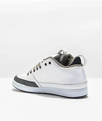Es Penny 2 White & Navy Skate Shoes
