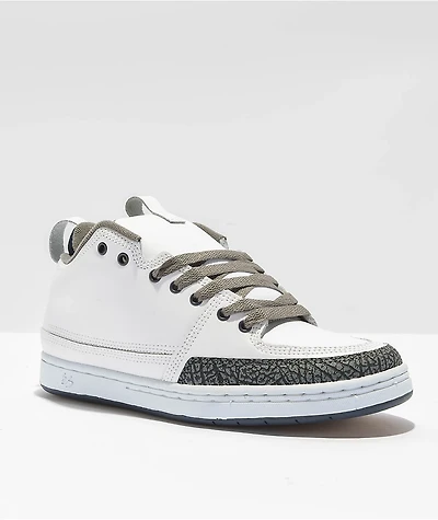 Es Penny 2 White & Navy Skate Shoes