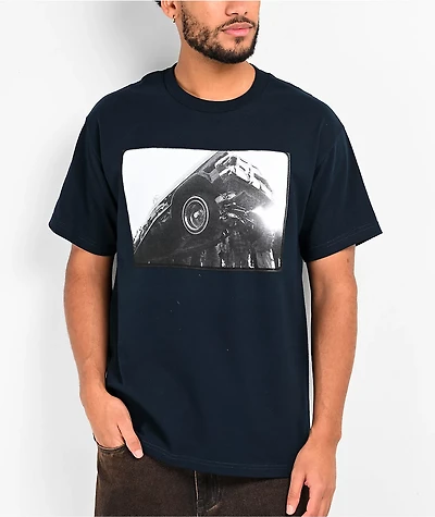 Estevan Oriol Car Hoppin Navy T-Shirt