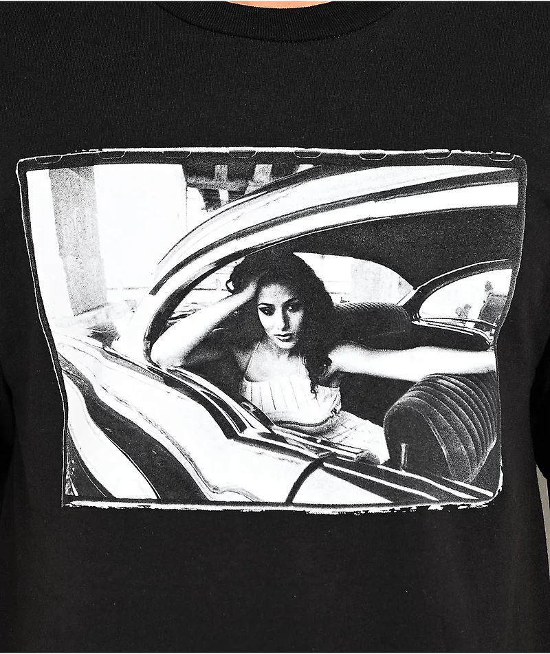 Estevan Oriol Low Girl Black T-Shirt