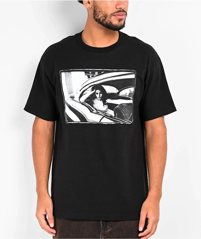 Estevan Oriol Low Girl Black T-Shirt