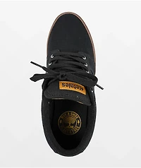 Etnies Barge LS Black & Gum Skate Shoes