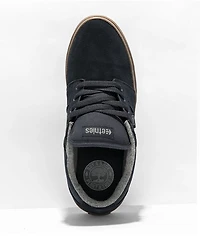 Etnies Barge LS Dark Blue & Gum Skate Shoes