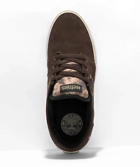 Etnies Barge LS Dark Brown, Black & Brown Skate Shoes