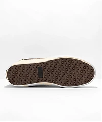 Etnies Barge LS Dark Brown, Black & Brown Skate Shoes