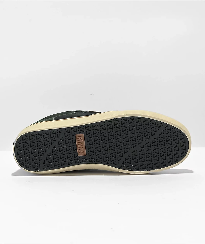 Etnies Barge LS Green & Black Skate Shoes