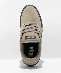 Etnies Barge LS Warm Grey & Black Skate Shoes