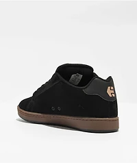 Etnies Fader Black & Gum Skate Shoes