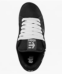 Etnies Fader Black & White Skate Shoes