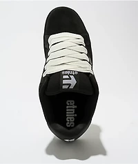 Etnies Fader Black & White Skate Shoes