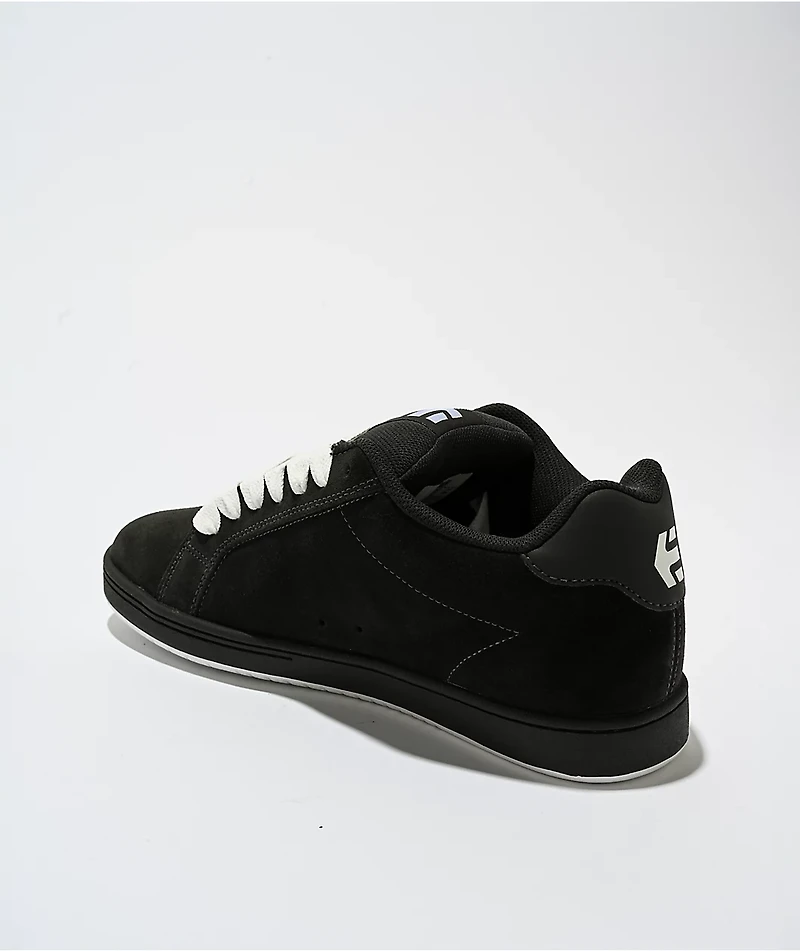 Etnies Fader Black & White Skate Shoes