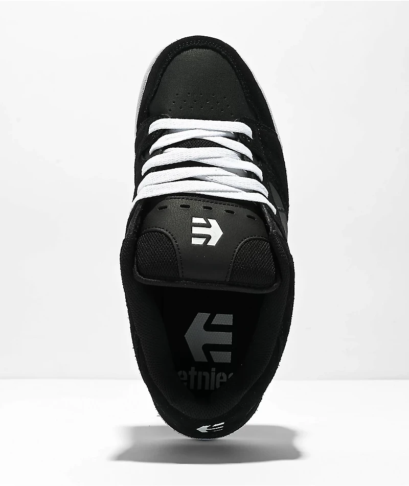 Etnies Faze Black & White Skate Shoes