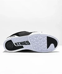 Etnies Faze Black & White Skate Shoes