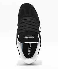 Etnies Locut Black & White Skate Shoes
