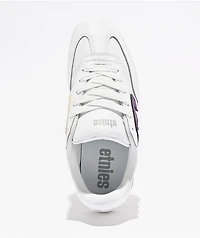Etnies Locut Multicolor Patches White Skate Shoes