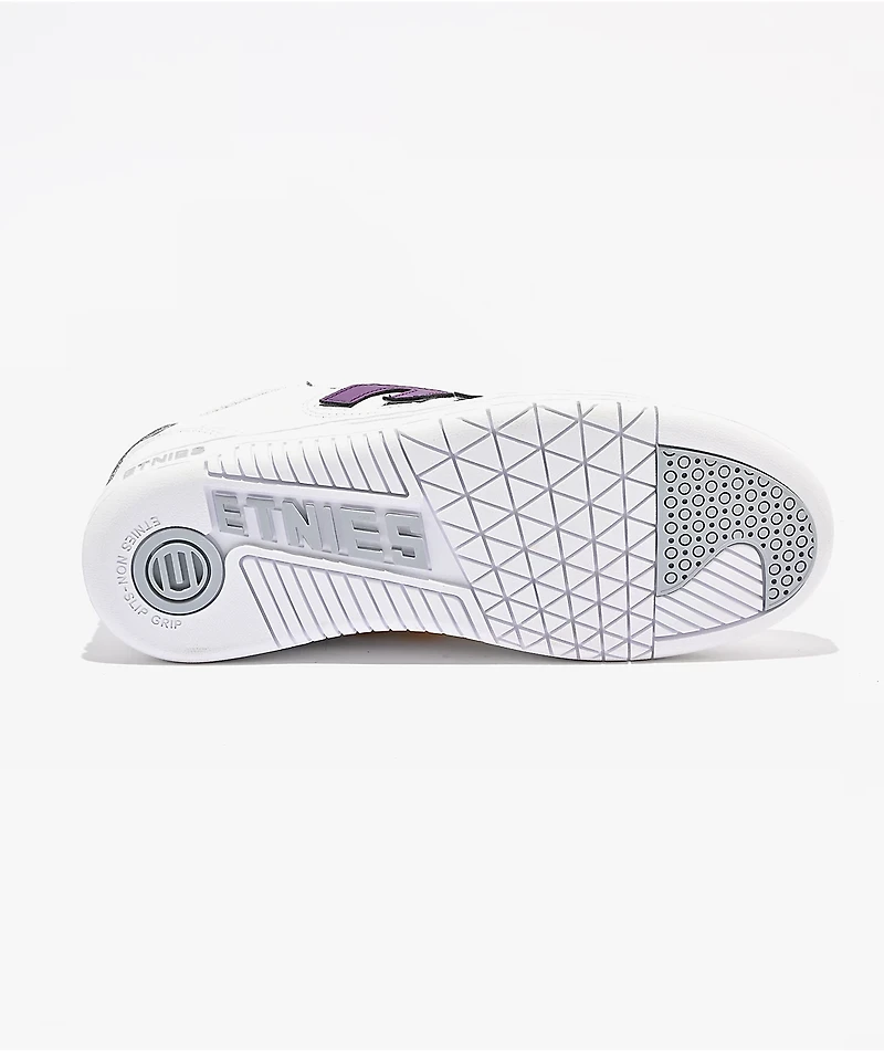 Etnies Locut Multicolor Patches White Skate Shoes