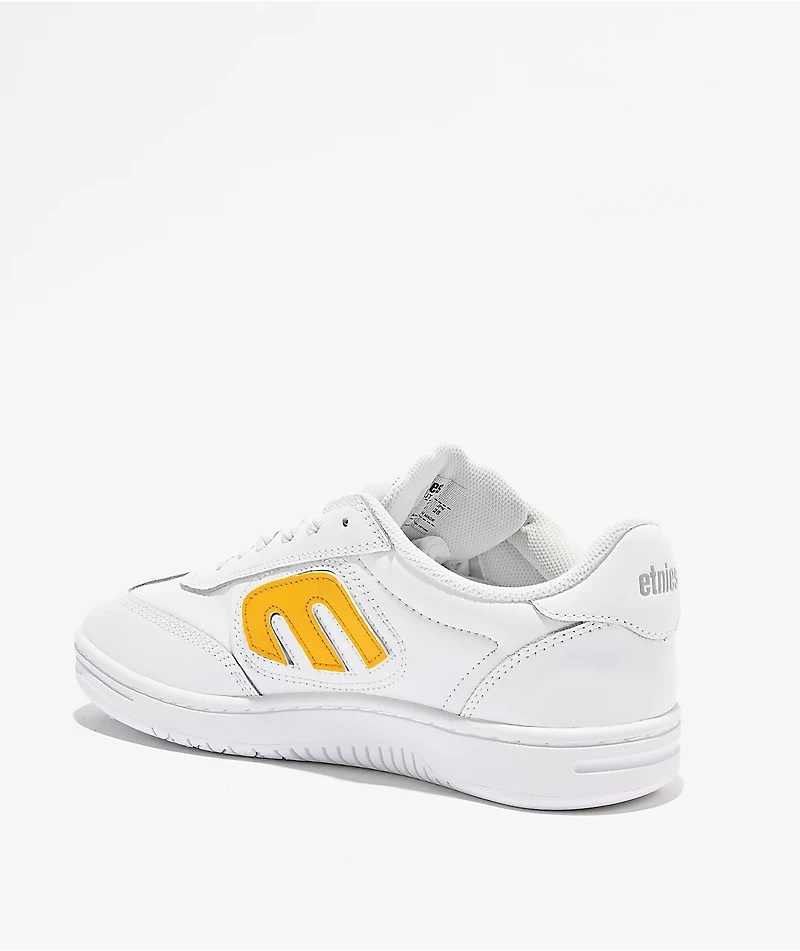 Etnies Locut Multicolor Patches White Skate Shoes