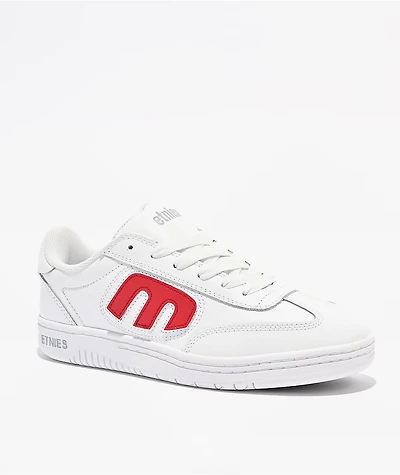 Etnies Locut Multicolor Patches White Skate Shoes