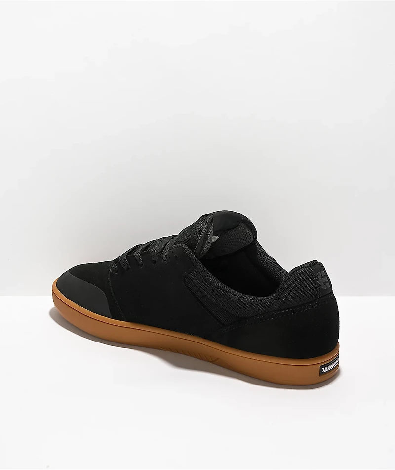 Etnies Marana Black, Dark Grey & Gum Skate Shoes