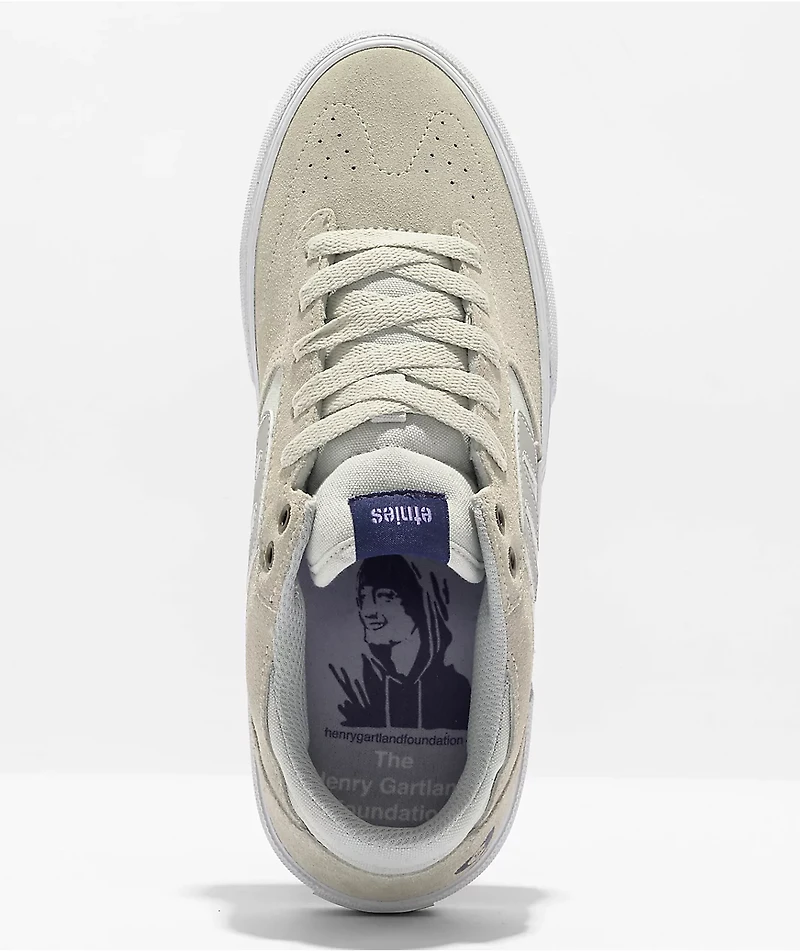 Etnies x Henry Gartland Windrow Vulc Beige Skate Shoes