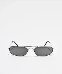 Everett Speeder Silver & Black Sunglasses
